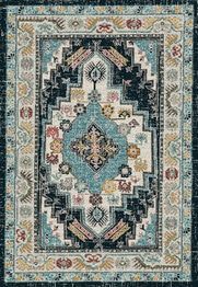 Dynamic Rugs ZODIAC 6631-590 Beige and Blue